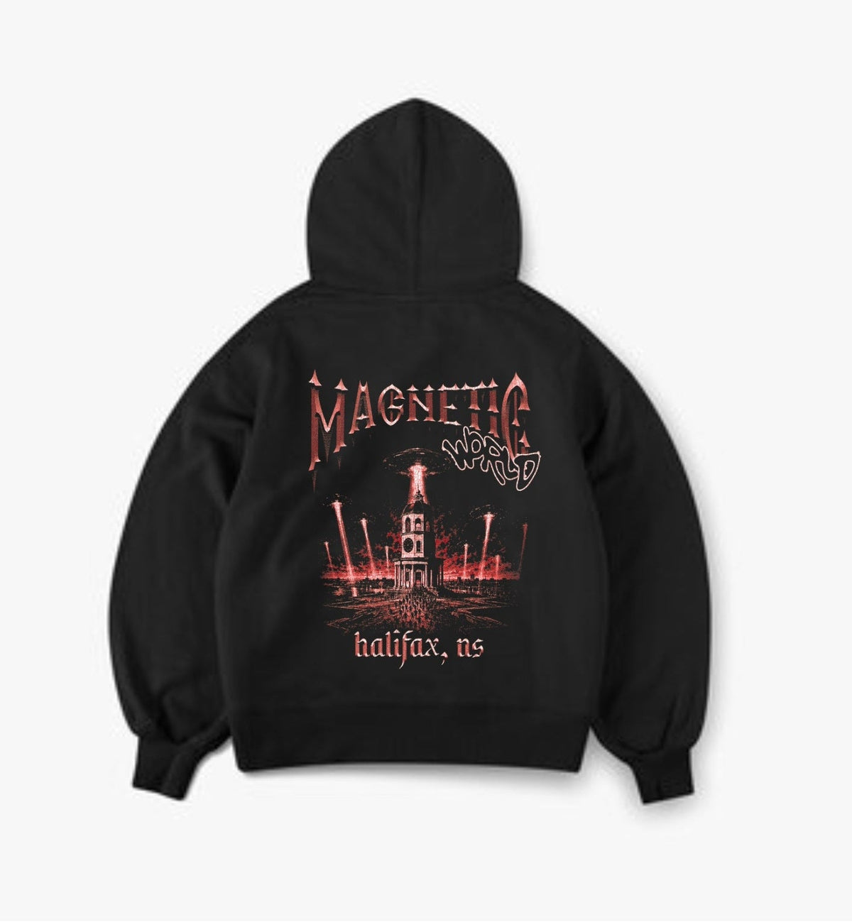 MWMF 2026 Hoodies — Black Hoodie, studio