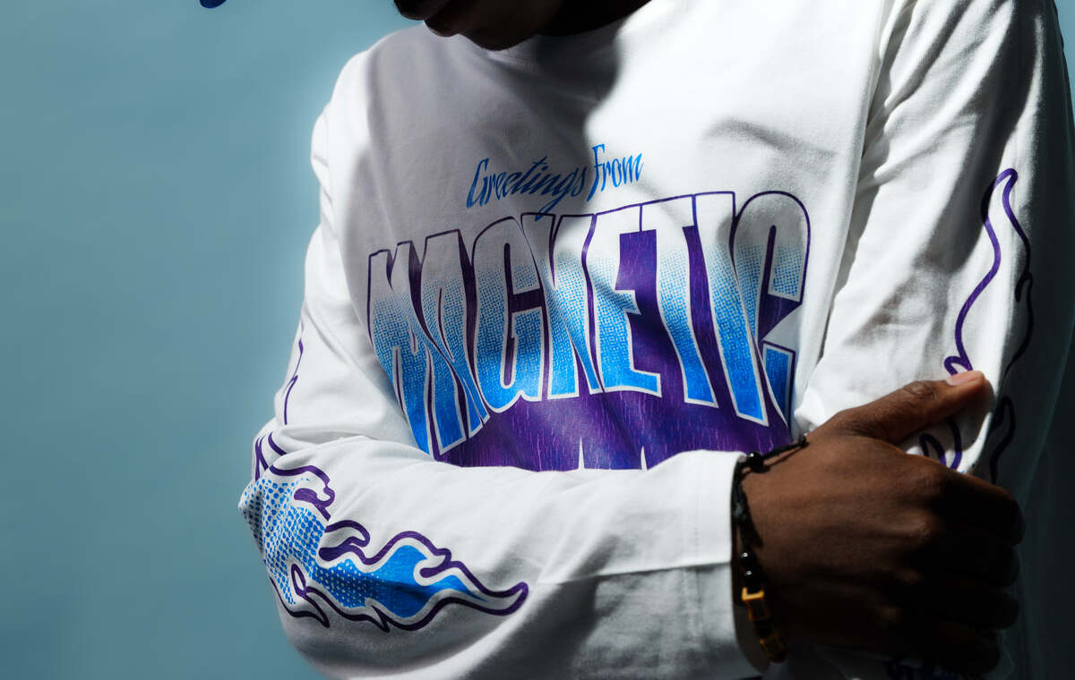White Longsleeve worn, studio