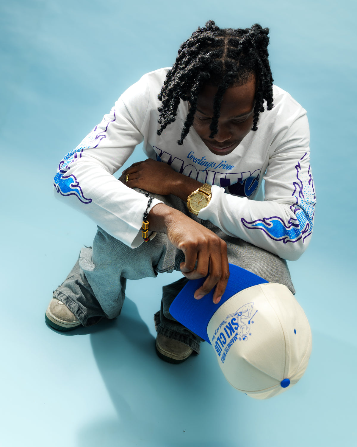 MWMF 2026 White Longsleeve — studio